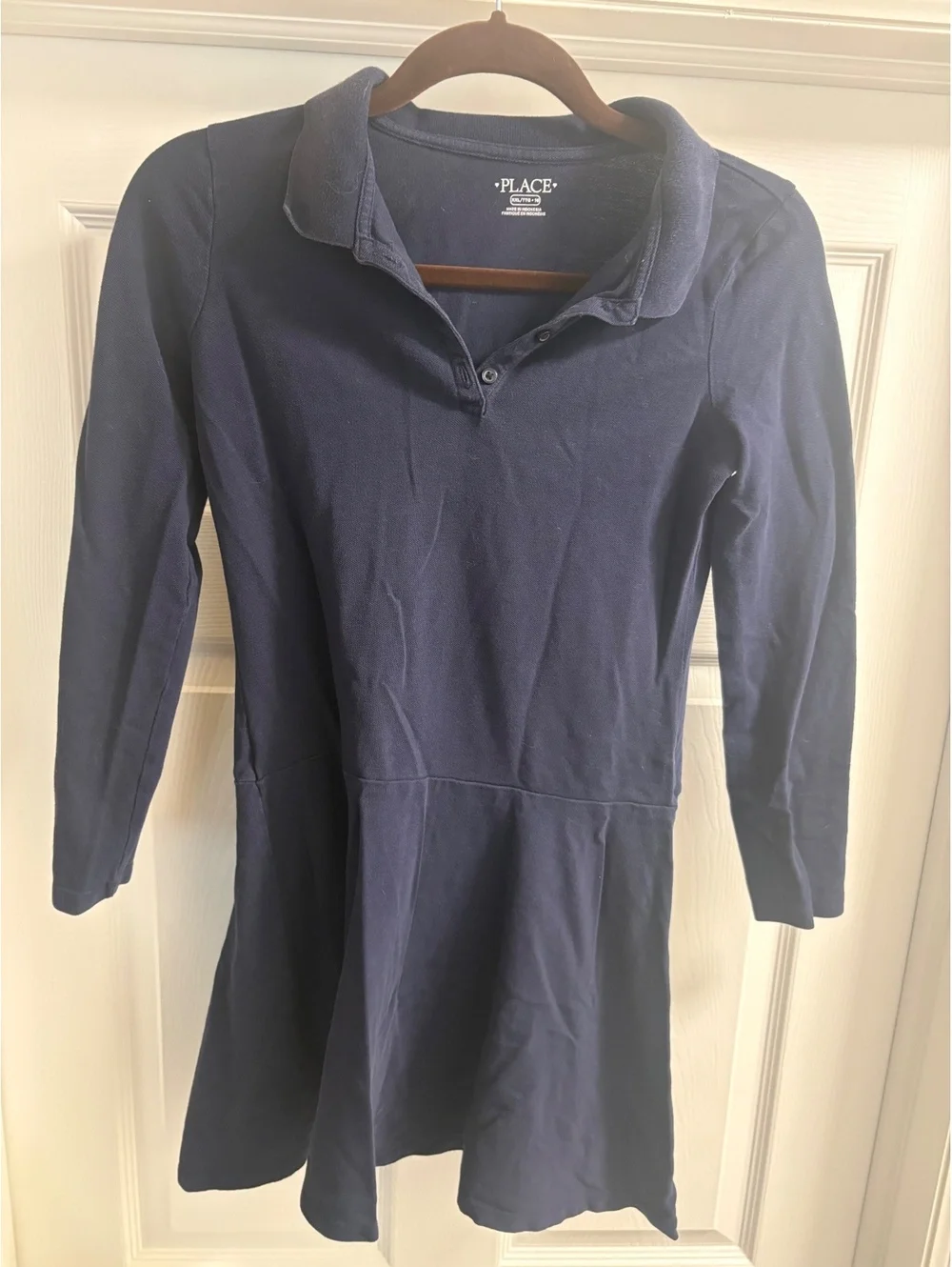 4-Pc Bundle Children's Place Navy Long Sleeve Polo Dresses